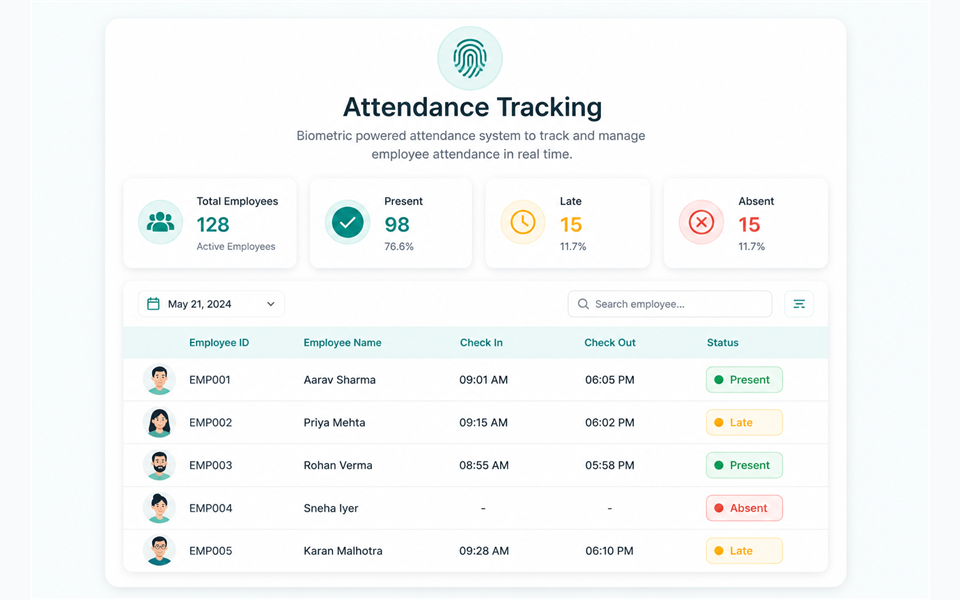 Attendance tracking