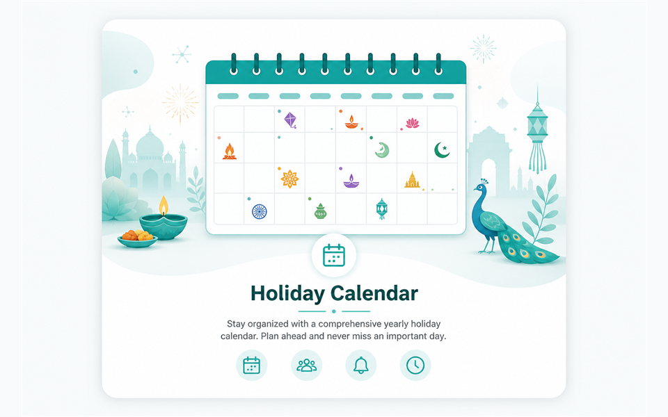 Holiday calendar